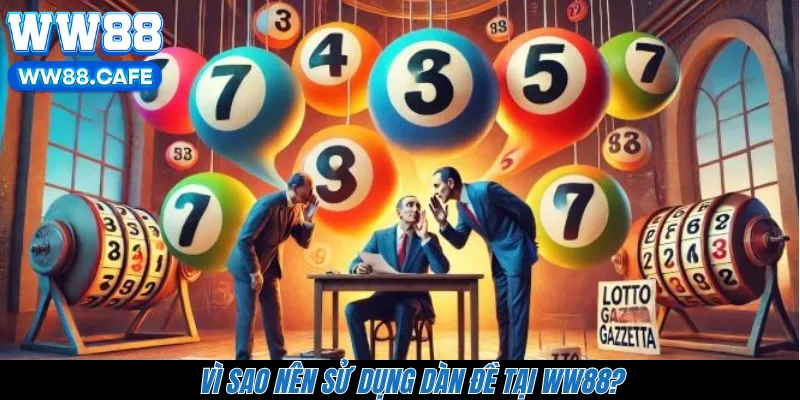 Vì sao nên sử dụng dàn đề tại WW88?