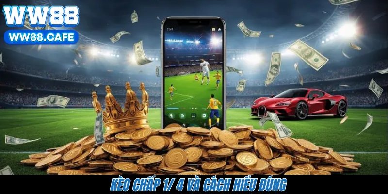 Kèo chấp 1/ 4 và cách hiểu đúng 