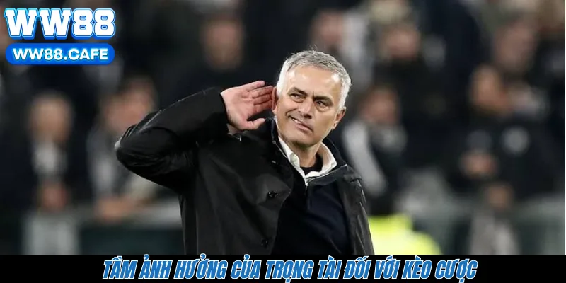 Tầm ảnh hưởng của trọng tài đối với kèo cược 