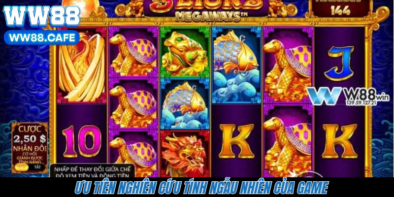 Ưu tiên nghiên cứu tính ngẫu nhiên của game 